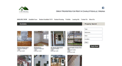 Desktop Screenshot of cvillehousing.com
