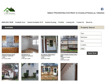 Tablet Screenshot of cvillehousing.com